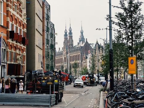 brand amsterdam vandaag: rook en verkeer in Amsterdam-West