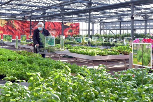 Gevel of kantoor van rijk zwaan nederland bv met moderne bedrijfsbebouwing en groen op het terrein